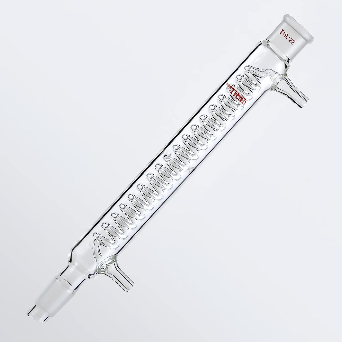 ADAMAS-BETA Condensador Graham de vidrio de borosilicato con junta 24/40 de 11.811 in/11.81 pulgadas de longitud de la chaqueta