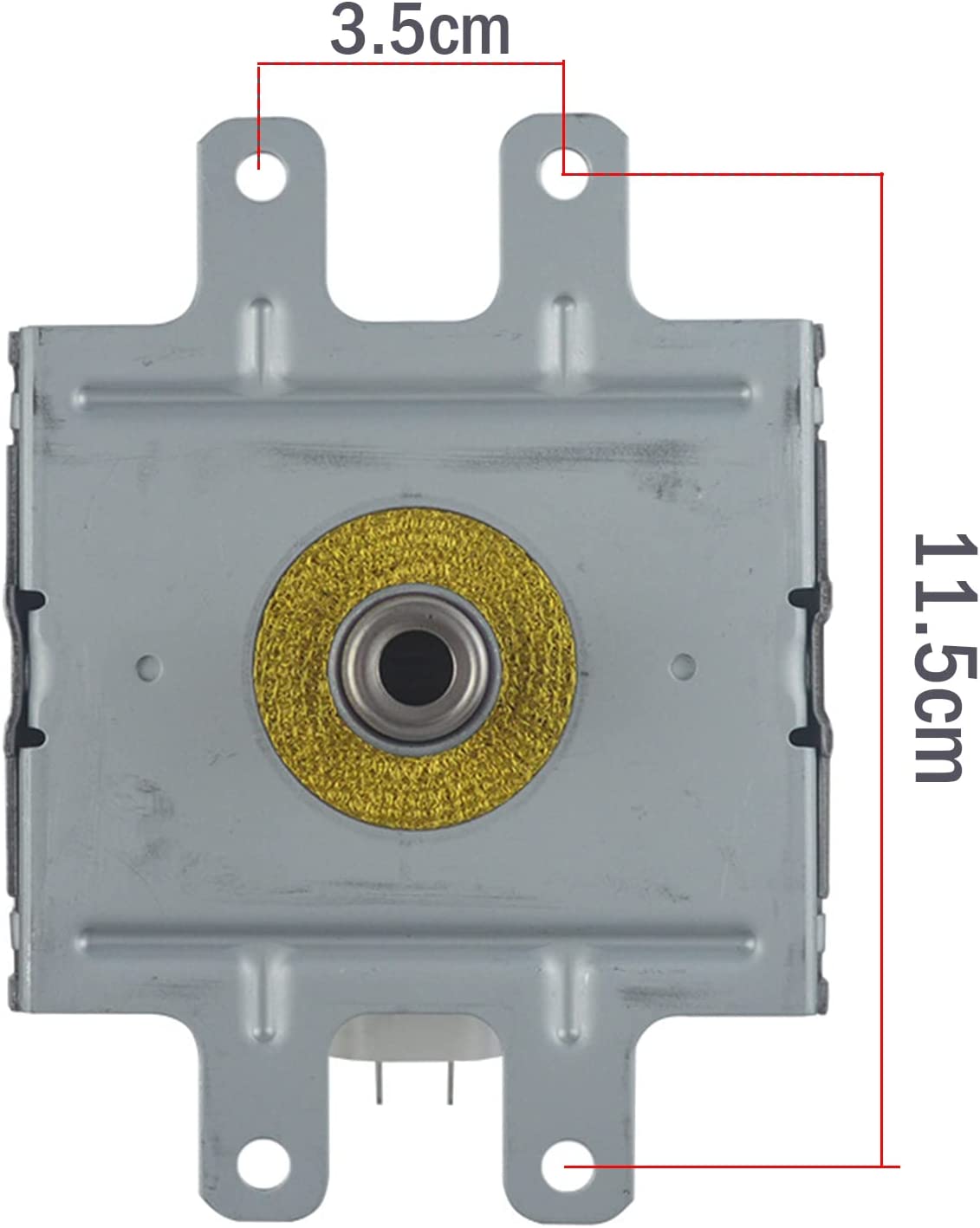 10QBP0231 Magnetron para horno microondas 8206079 KHMS2050SBL0 Reemplazo de pieza de reparación WB27X11079 WB27T10545 1556155 240HKF 2M240H(FN) 2M248H 10QBP10QB10QB103 10QBP0226 - Imán para microondas