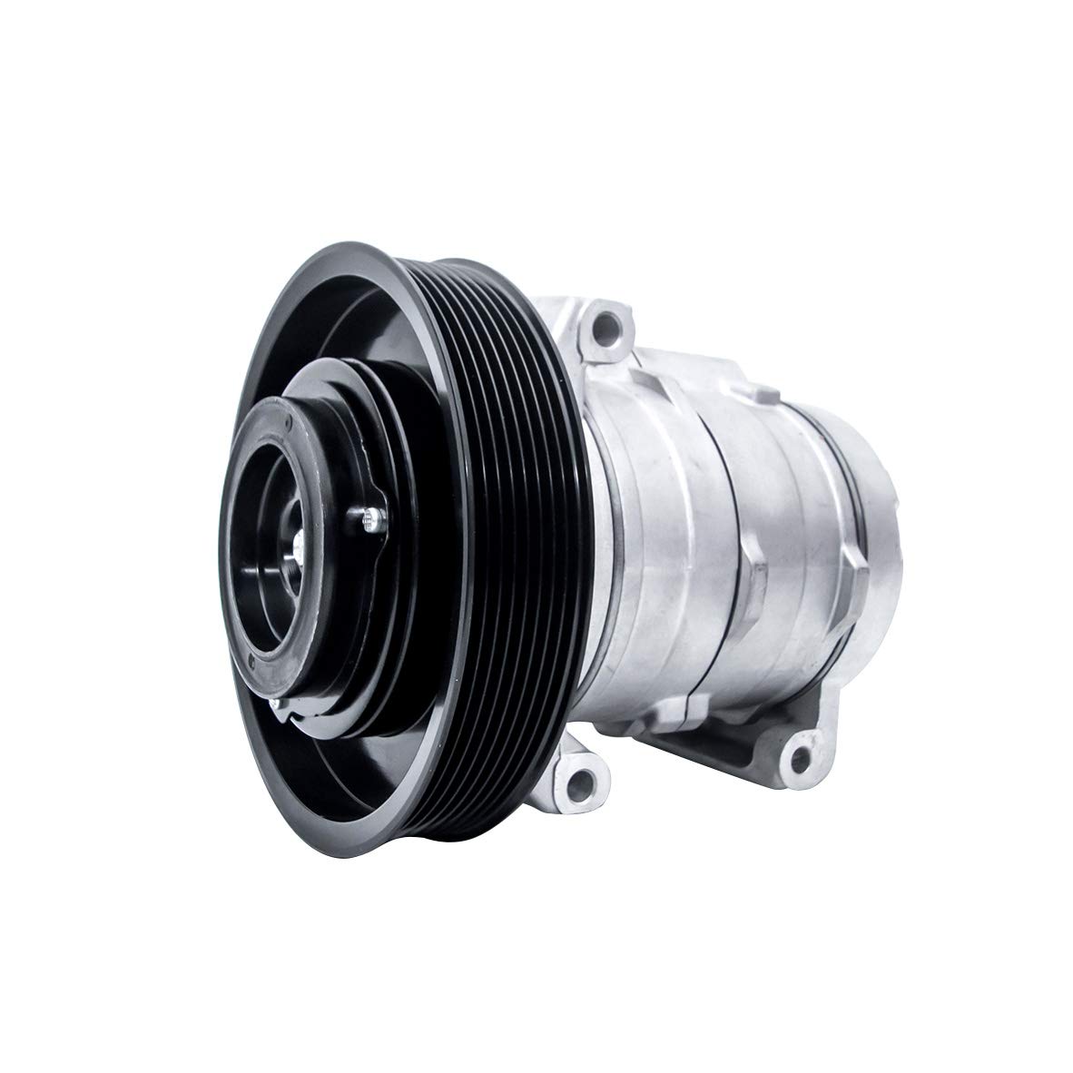 Compresor y embrague A/C CO 29043C 2265771000 apto para Freightliner Cascadia 2011-2017 12.8L, 14.8L, 15.6L (con motor Detroit DD13 DD15)