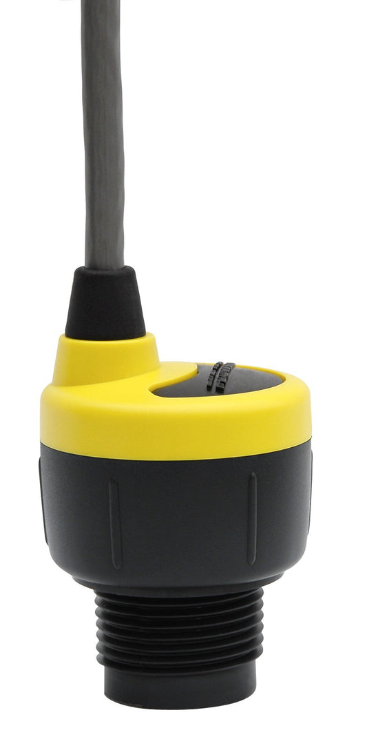 flowline DL14 – 01 policarbonato echopod Multi Function transmisor de nivel con Fob ultrasónico, 1" NPT, rango de 4,1 "