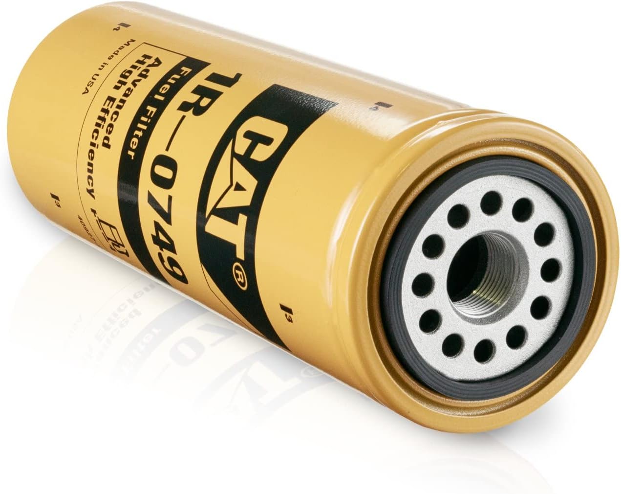 Caterpillar 1r0749 1r-0749 Filtro de combustible Advanced alta eficiencia, Paquete de 3