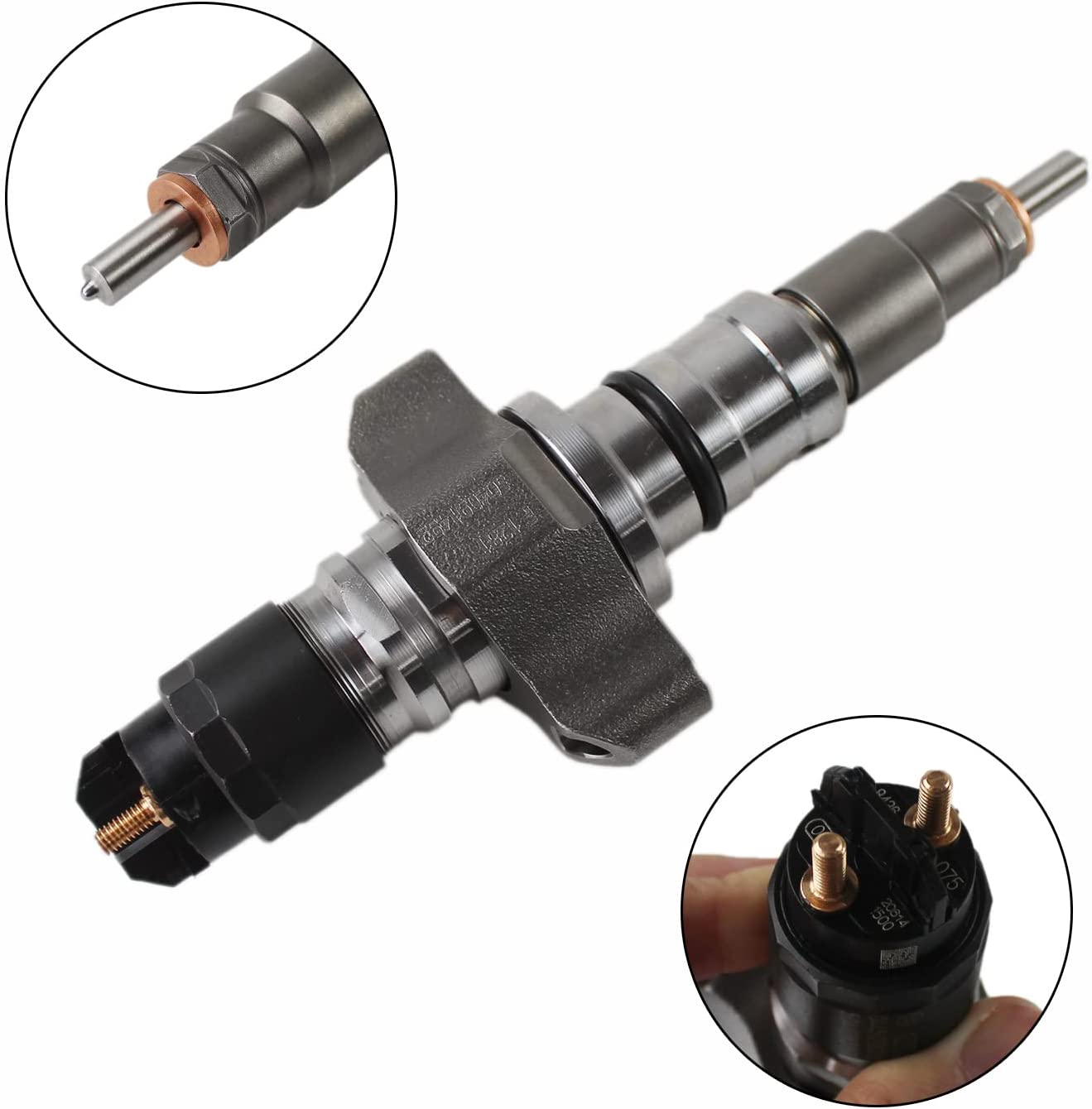 0445120075 - Inyector de combustible para carcasa New Holland T7 T6, 90 días de garantía