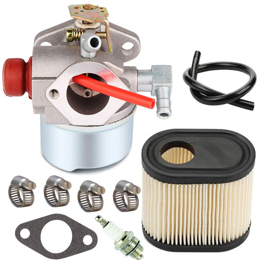 640350 Carburador con bujía de filtro de aire 36905 para Tecumseh LV195EA LEV120 LEV100 LEV105 640303 640271 Motor Toro Reciclador cortacésped