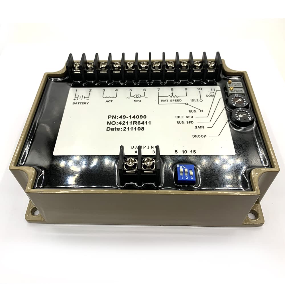 Unidad de control de velocidad del generador 4914090 49-14090 módulo de control de velocidad generador gobernador electrónico