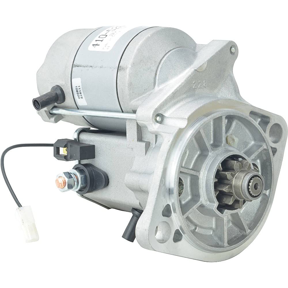 Starter 410-52665 Compatible con/reemplazo para Agco ST34A 4WD 2005-2008, ST34A 4WD Hydro 2005-2008, ST35-4 2001-2002, ST35-4 Hydro 2001-2004, ST40-4 2000-2000 2 228000-228