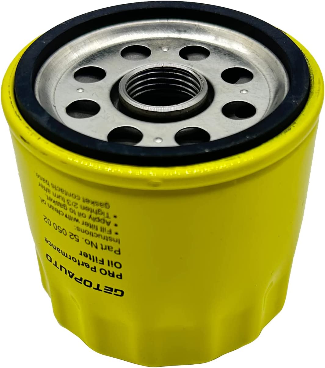 Filtro de aceite de motor 52 050 02 con capacidad adicional para CH11 - CH15, CV11 - CV22, M18 - M20, MV16 - MV20 y K582 (juego de 12)