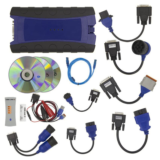 VOIV N2 USB Link 2 BT 9.6.0.2 Herramienta de diagnóstico del camión diesel para NEXIQ 2 Diagnóstico de escáner de camión resistente USB-Link 2