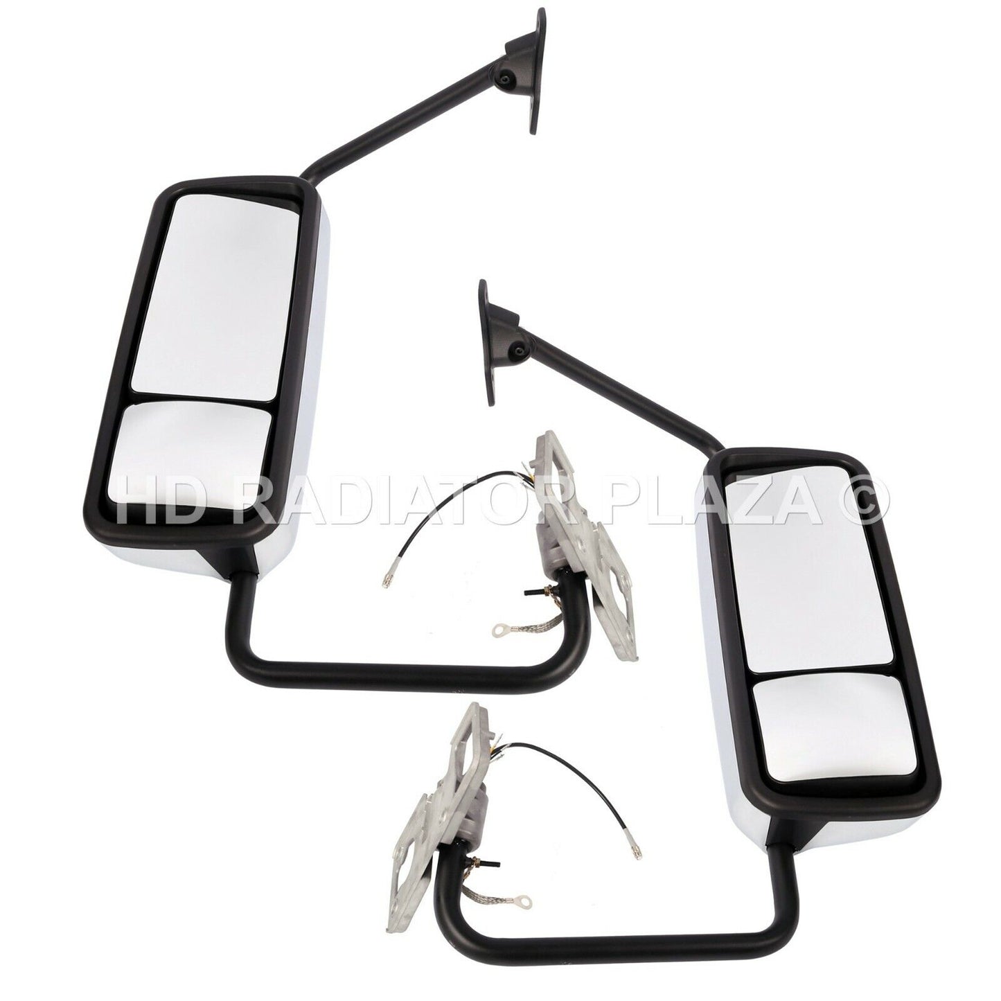 Chrome Mirror Left+Right Side Power Heated Set For 02-13 Columbia 01-10 Coronado