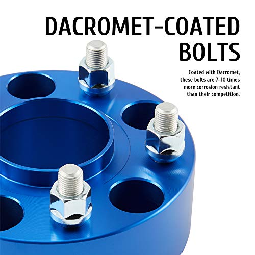 Orion Motor Tech Espaciadores de Rueda Hubcentric de 6 x 5,5, 1,25 Pulgadas, Diámetro Interior de 106 mm, Compatibles con Tacoma 4Runner Tundra Fortuner Ventury FJ Cruiser, Juego de 4 Espaciadores de 6 x 139 de 31,75 mm