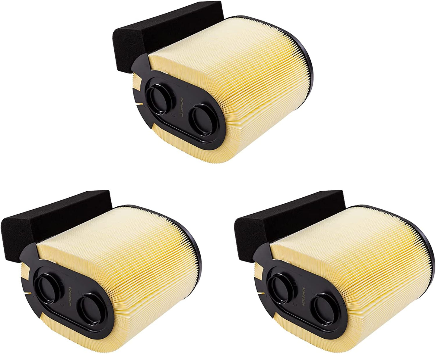 Filtro de aire de motor FA-1927. Para Ford F250 F350 F450 F550 Super Duty con motor diésel V8 Powerstroke de 6.7 L. Sustituye a FA1927, HC3Z9601A, HC349601AF, PA8219