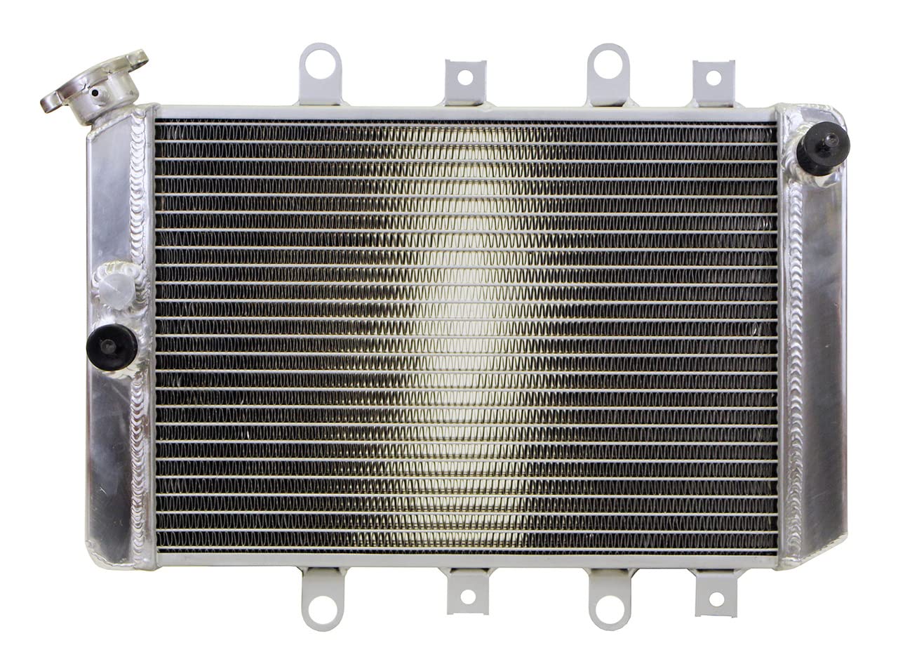 Radiador soldado de aluminio TIG de alto rendimiento para Yamaha Grizzly 700 ATV