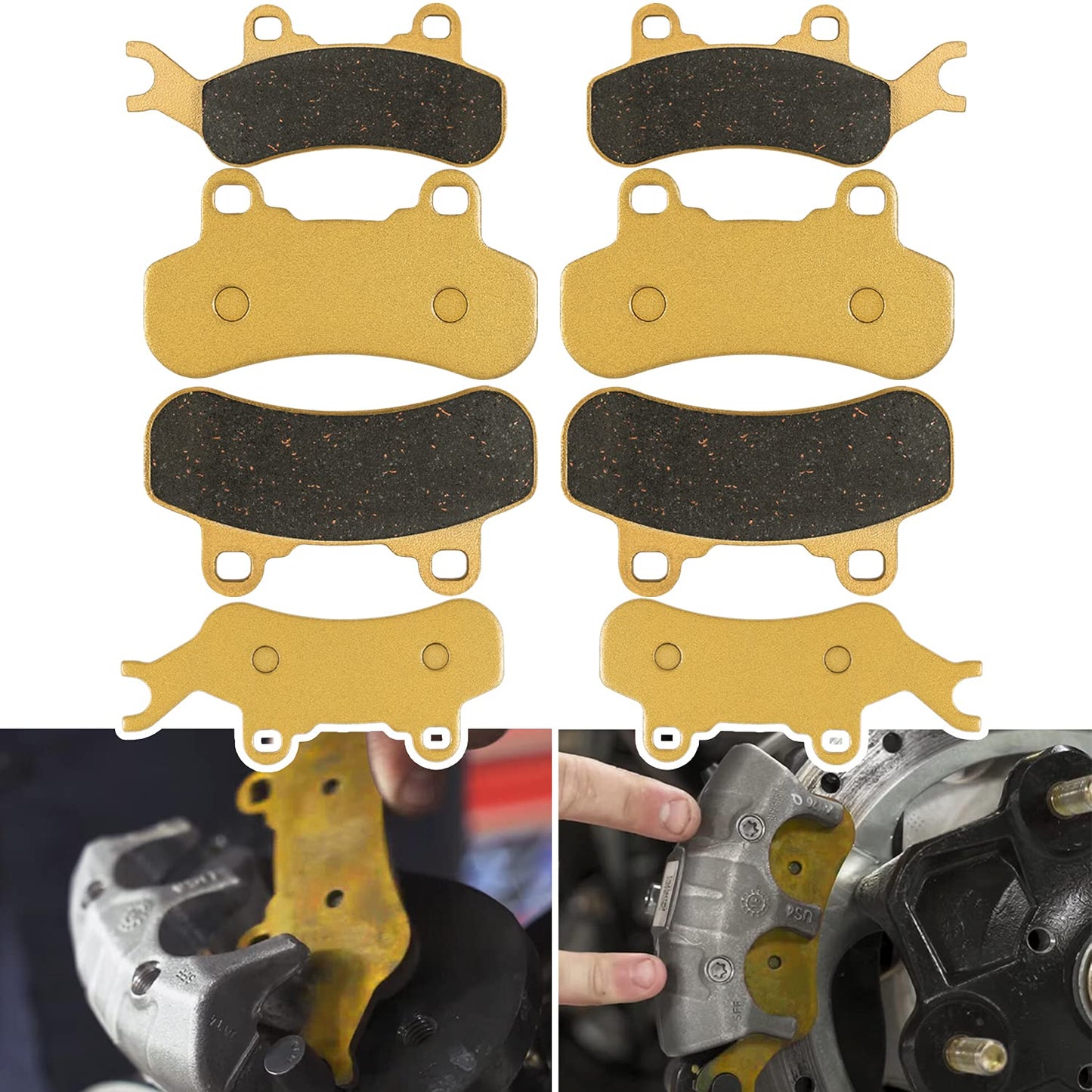 Pastillas de Freno Delantero y Trasero para Can-Am Maverick X3 4x4 2017-2021