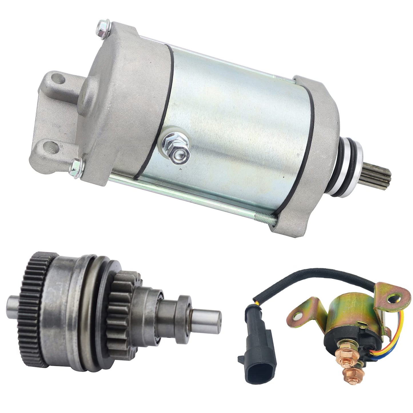 Rmaifc Solenoide de transmisión y relé de arranque 18648 para Polaris ATV Sportsman Ranger 600 700 800 410-54040 4010417 4011584 4012032 4013268 PA-106 464260 4957395739 49/50 ES 739