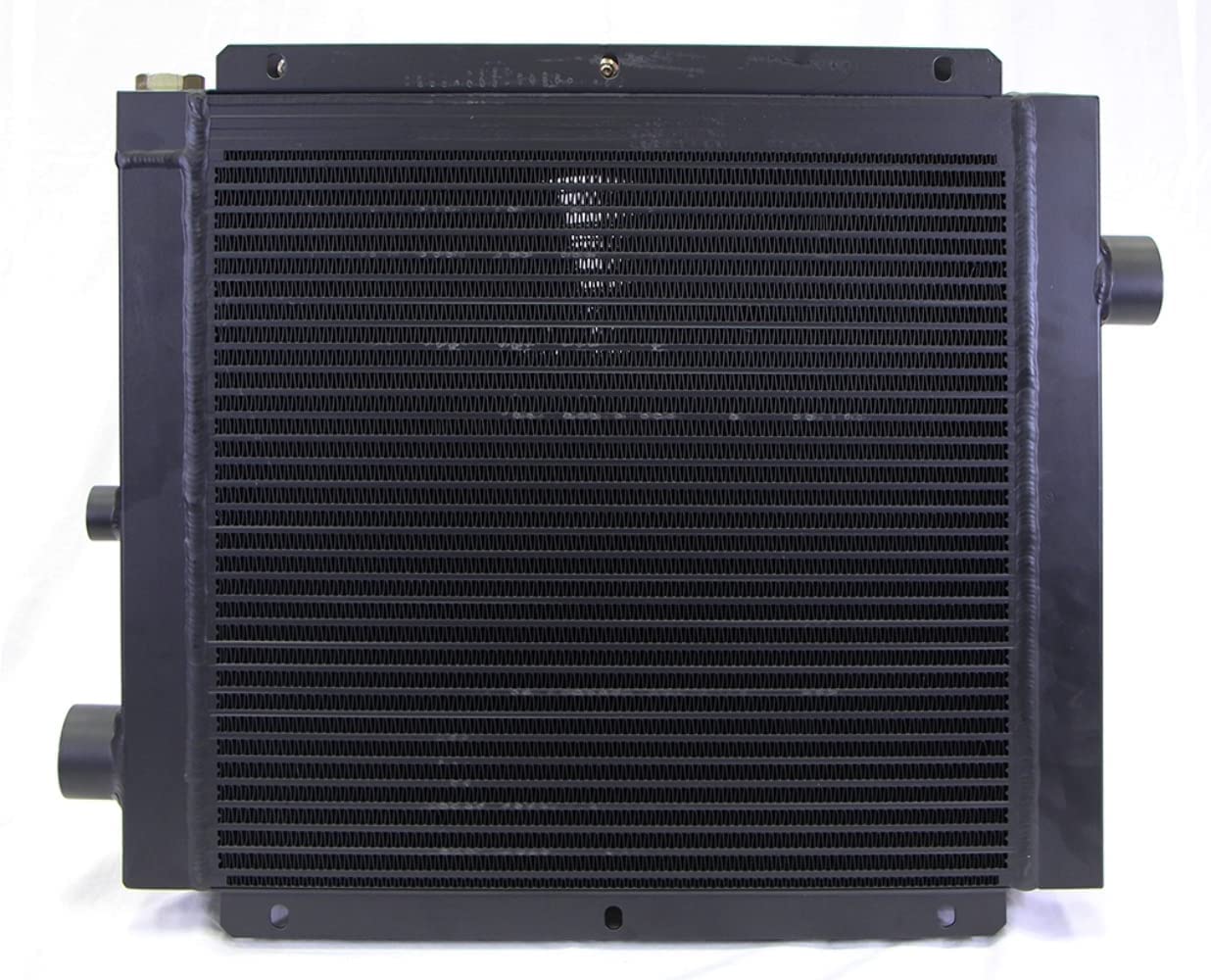 Ventilador de aceite hidráulico móvil y cubierta modelo DC-35 (12 voltios W/OC-64) con o sin válvula de derivación (8 bares (116 psi) Bypass