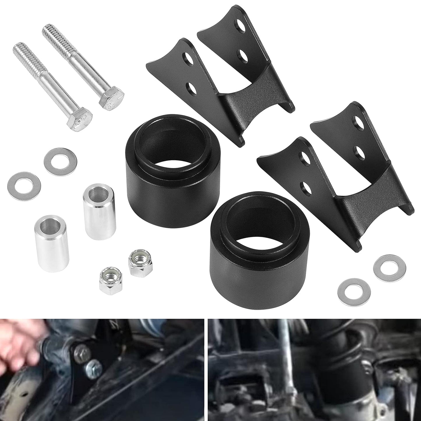 Kit de elevación UTV de 2.5 pulgadas para suspensión delantera y trasera para Polaris Ranger 500/570/CREW tamaño mediano 2014-2021