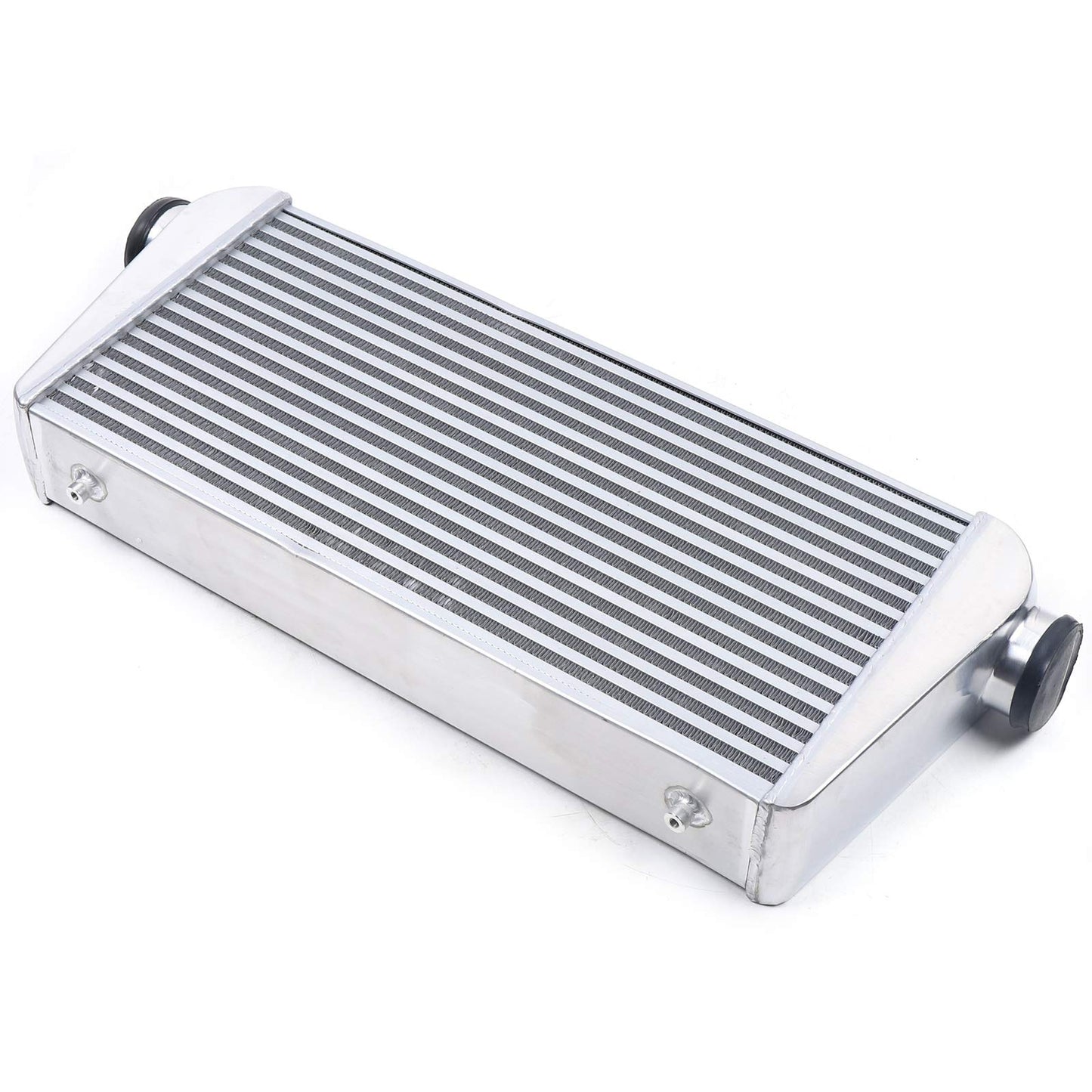 Fetcoi Intercooler universal de 31 x 12 x 4 pulgadas, entrada y salida de 3 pulgadas