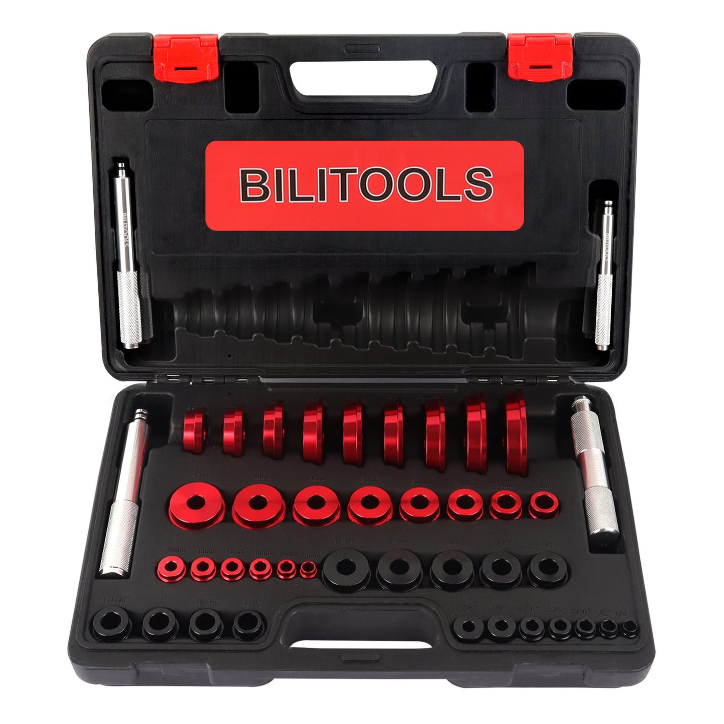 Juego de conductores de carreras y sellos de rodamientos de 43 piezas, juego de instalador de controlador de sello para instalación de rodamientos