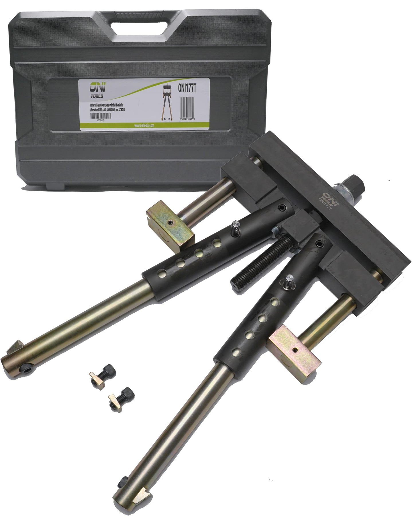 Extractor universal de revestimiento cilíndrico PT-6400-C M50010B 3376015 OEM resistente alternativa para Mack Cummins Caterpillar Detroit Diesel International funciona en revestimientos húmedos solo 3-7/8 a 6-1/4 de diámetro