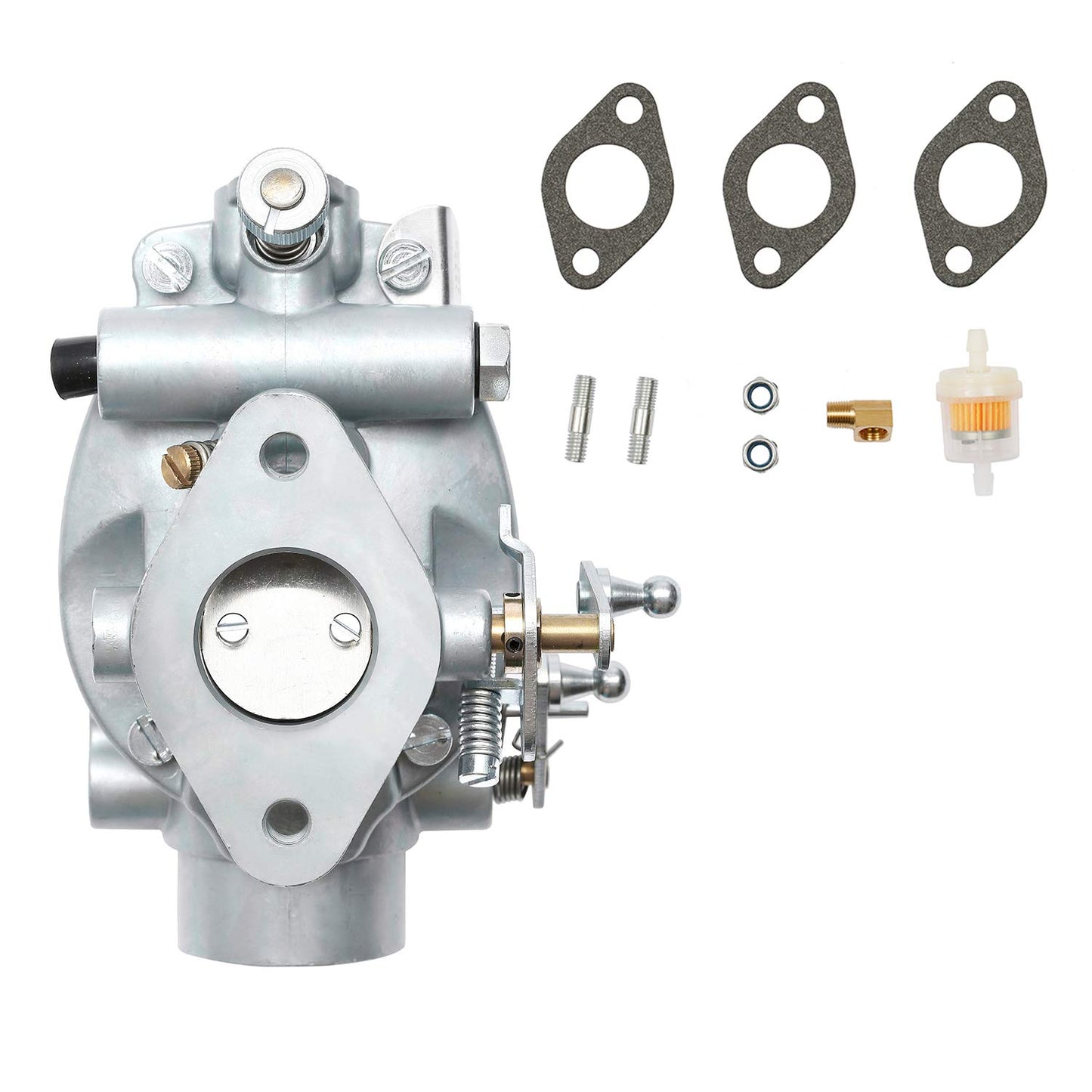 Carburador Tractor Carb con junta y pernos | Para Ford Jubilee NAA NAB Tractor Marvel Schebler | Reemplazo # EAE9510C, B2NN9510A, TSX428
