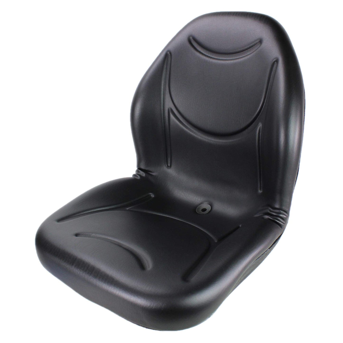 E-90-160-96 DirectFit™ Asiento negro con respaldo alto para Taylor-Dunn Bigfoot B5-440-36, Bigfoot B5-440-48, Bigfoot G-1500, Bigfoot