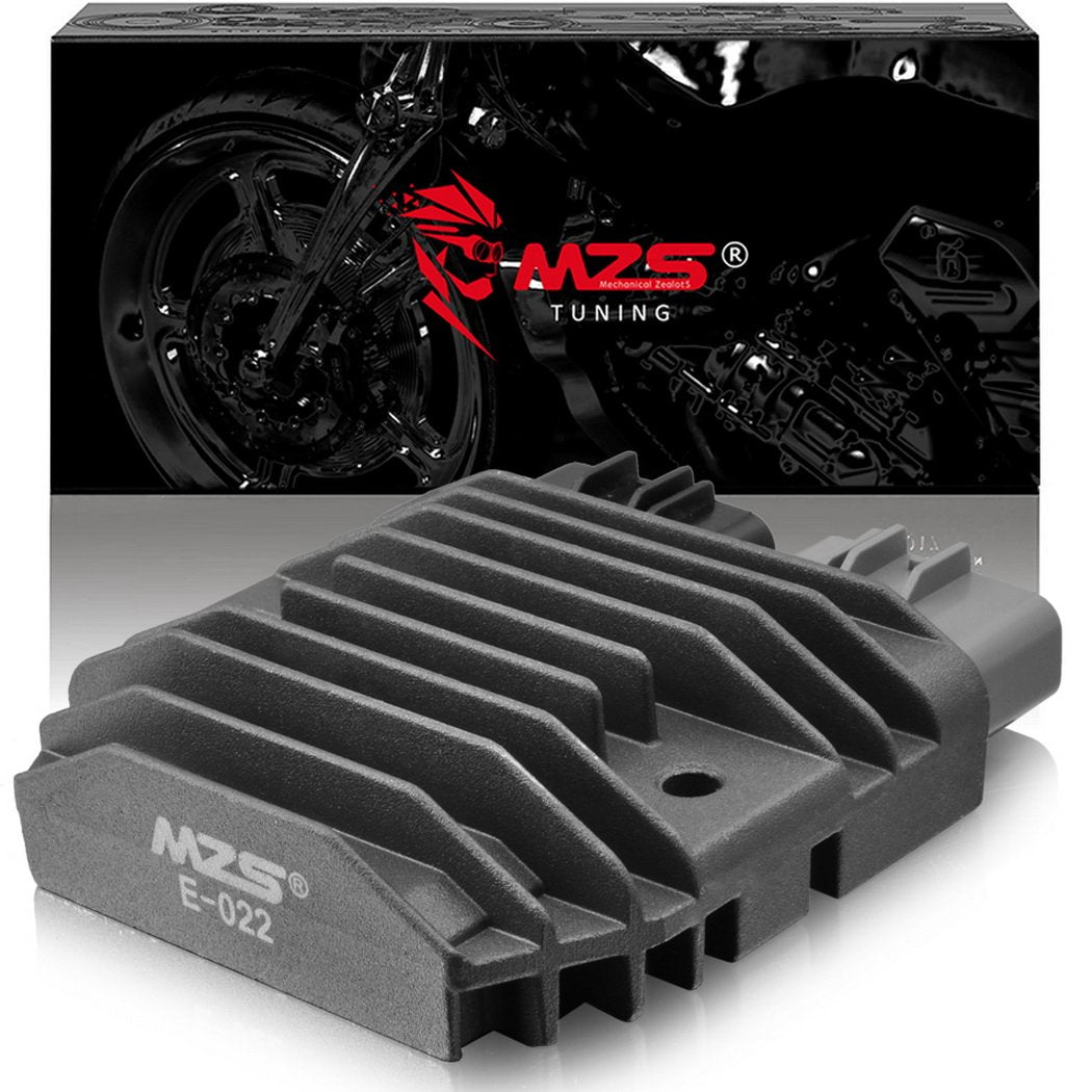 MZS R1 Regulador Rectificador de Voltaje Compatible Yamaha YZF-R1 02-14/ FZ1 06-15/ FZ8 11-13/ FZ07 FZ09 14-16/ FJ09 15-16/ FJR1300 03-15/ VMX1700 09-15/ XTZ1200 13-15/ Grizzly 550 09-14/ Grizzly 700 08-15