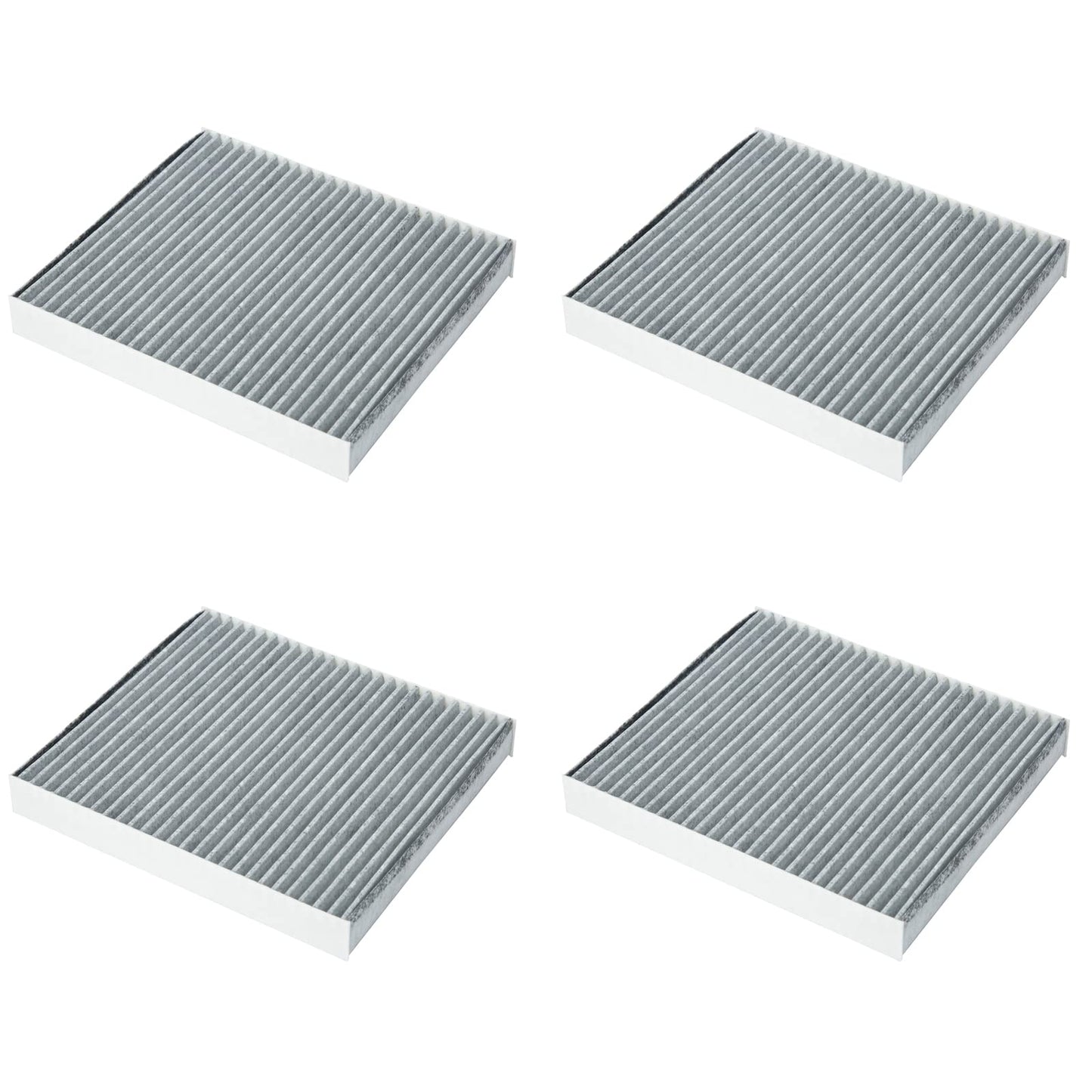 PA30093 Filtro de aire de cabina con carbón activado compatible con Kenworth T-680 T-880 Peterbilt 567 579 Reemplaza X1987001 PA30093 PA4405 CAF1815P (juego de 4)