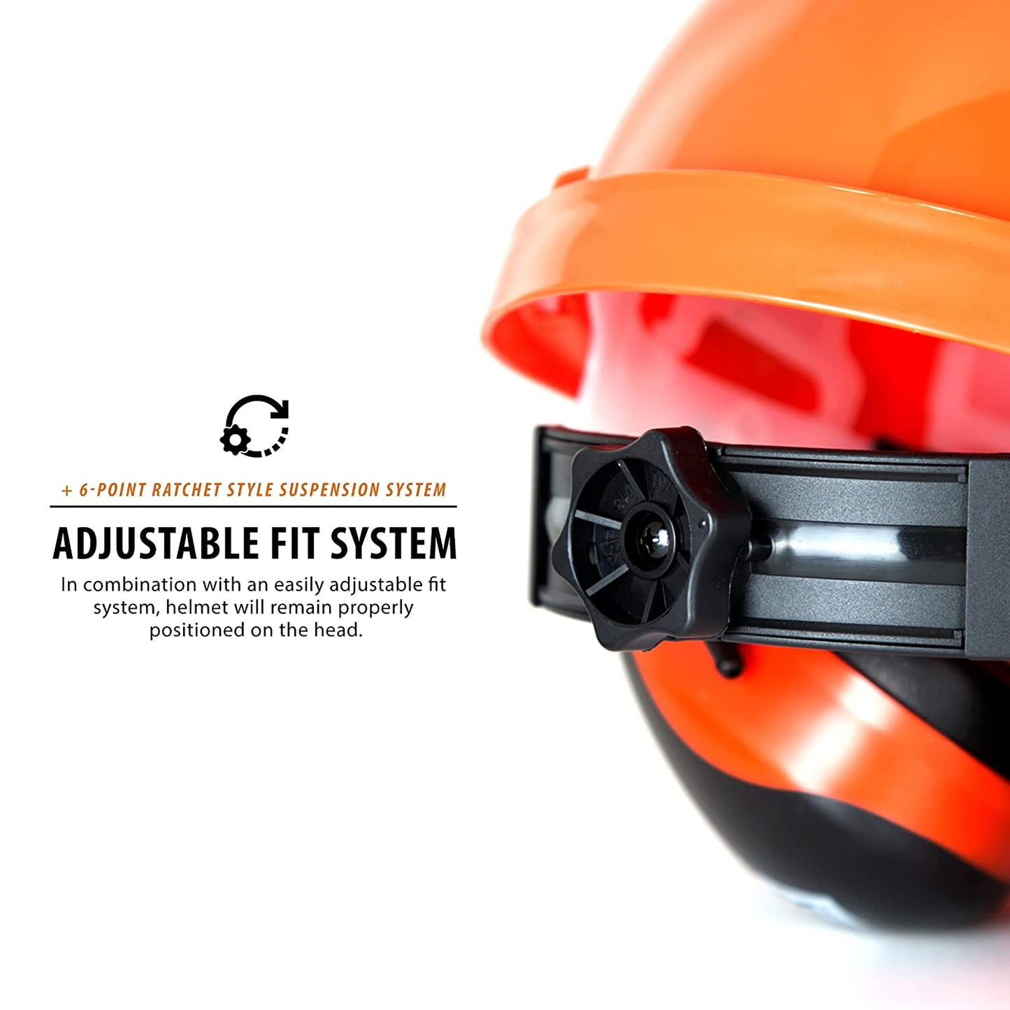 TR Industrial, casco forestal de seguridad con sistema de protección de audición