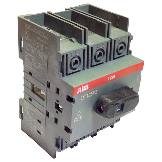 OT125F3 | 1SCA105033R1001 | ABB OT125F3 Switch-DISCONECTOR 3 Polos, 125A