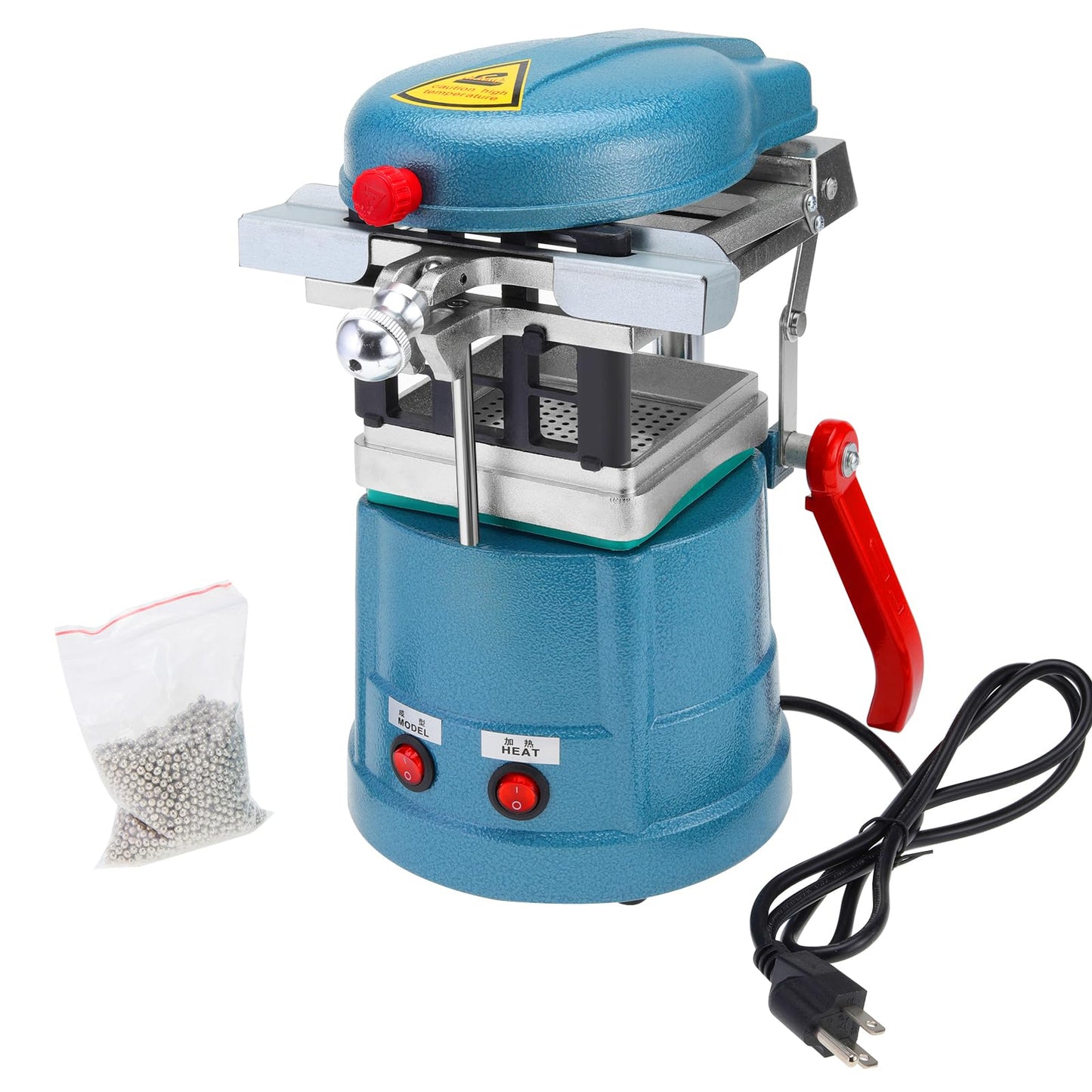 Dental Vacuum Forming Machine Power Former Heat Molding Tool w/Steel Balls Lab Equipment