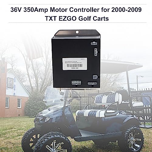73326G02 350A / 36V PDS Controlador de derivación Reemplazo EZGO 73326-G02 Controlador ITS / 350A / 36V Compatible con Carros de Golf TXT EZGO Año 2000 - 2009