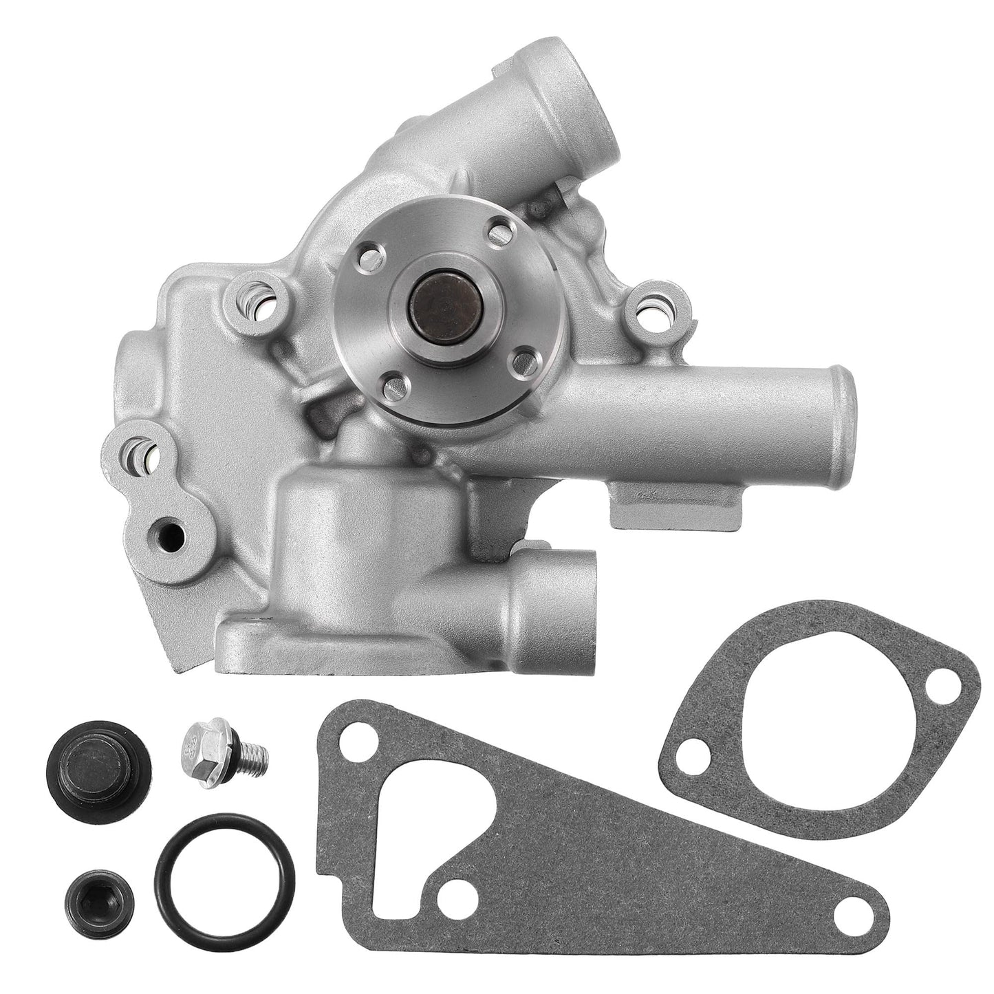 Bomba de agua TK132269 para motor Yanmar para motores Thermo King Tripac APU TK270 TK370 TK374 Bomba de agua refrigerante de motor de calor inferior tono plateado