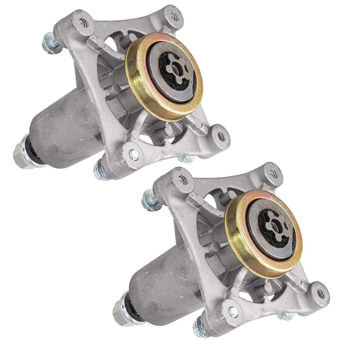 8TEN Juego de husillos para AYP Craftsman Husqvarna 187292 192870 532192870 587125401 42 y 54 pulgadas, paquete de 2