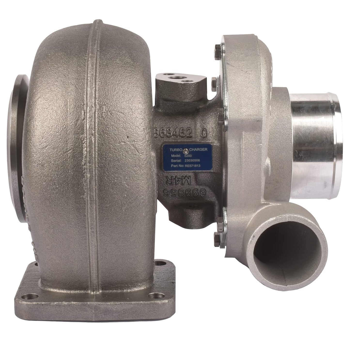 RE571813 Turbo S200 Reemplazo para turbocompresor de motor John Deere 6.8L 6068
