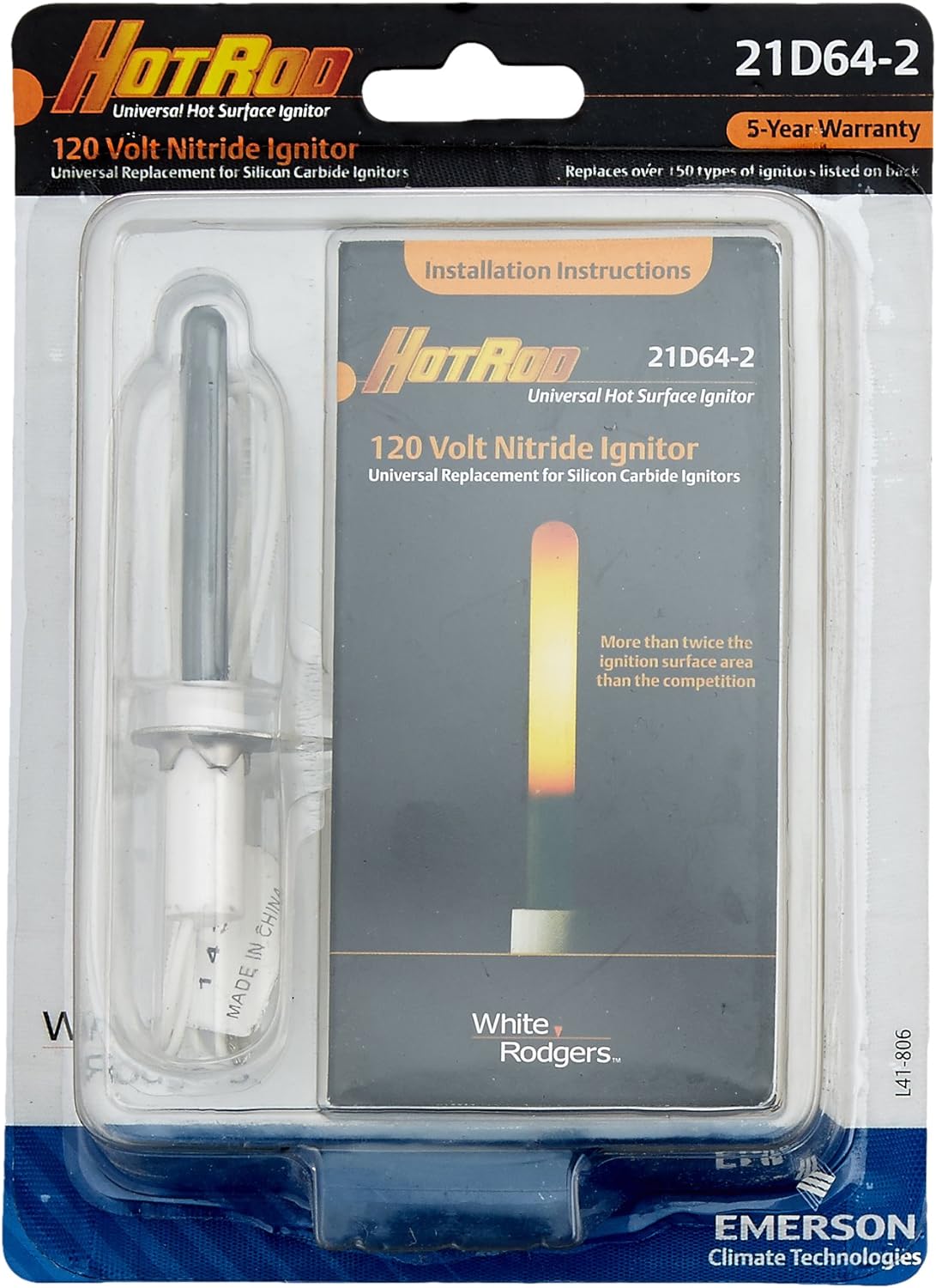 White-Rodgers 21D64-2 Nitruro de Silicona Universal para Superficies Calientes