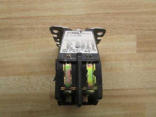45CG20AJB CONTACTOR, descontinuado por el fabricante, 2 polos, 24 V CC, DP, 20 amperios