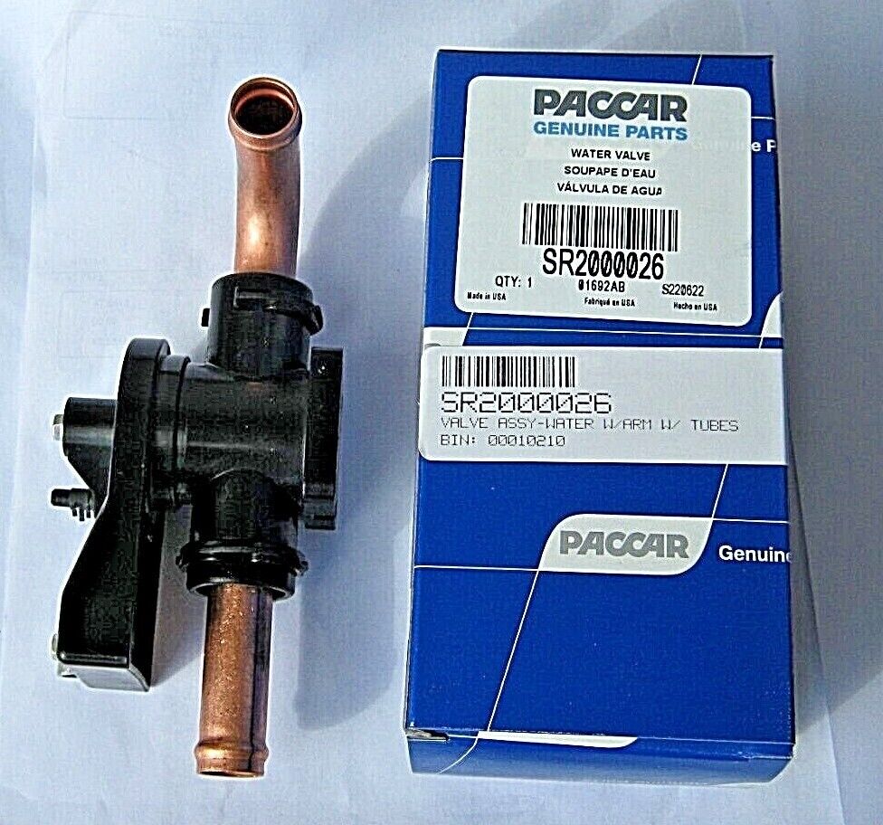 GENUINE PACCAR OEM WATER VALVE ASSEMBLY KIT w/ ARMS p/n SR2000026