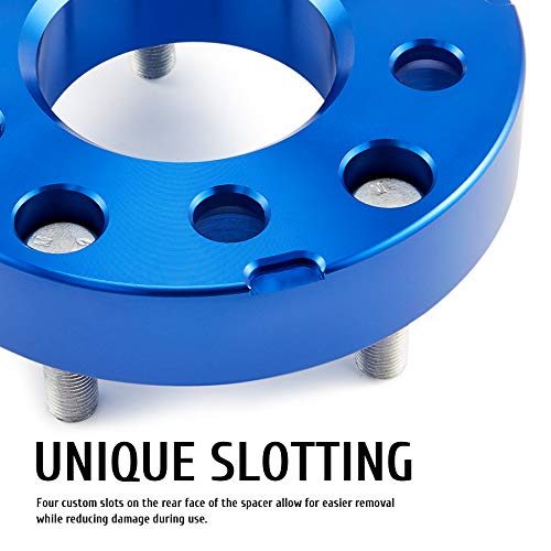 Orion Motor Tech Espaciadores de Rueda Hubcentric de 6 x 5,5, 1,25 Pulgadas, Diámetro Interior de 106 mm, Compatibles con Tacoma 4Runner Tundra Fortuner Ventury FJ Cruiser, Juego de 4 Espaciadores de 6 x 139 de 31,75 mm
