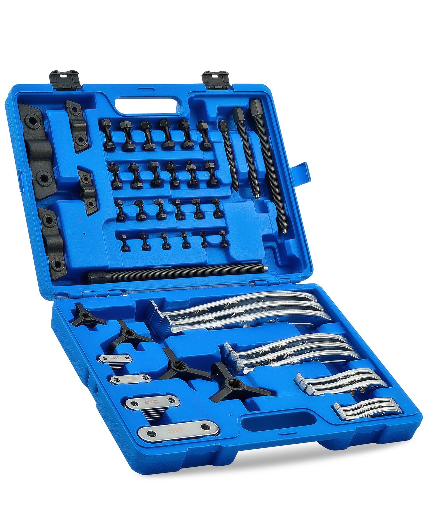 Orion Motor Tech Juego de Extractor de Engranajes de Acero CR-V de 3 Pulgadas, 4 Pulgadas, 6 Pulgadas, 8 Pulgadas, 24 Piezas de Extractor de Engranajes de 2 Mordazas y 3 Mordazas con Mordazas