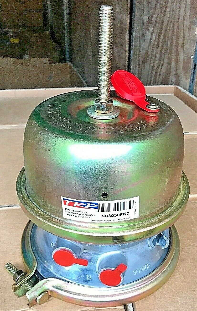 TRP BRAND STANDARD SPRING BRAKE CHAMBER 3030 PIGGYBACK ASSEMBLY KIT~ SB3030PKC