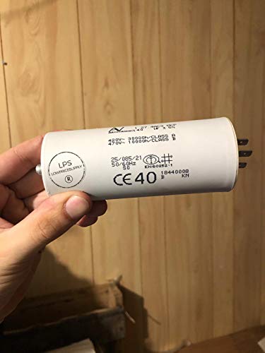 Arcotronics C274Ac35400Aa0J Condensador de polipropileno 40Uf 470VAC Q.C 5% AV 4 cables Conexión Capacitor: (1.27.4AC3 MKP) 40 uf 5%, 420V-30000h/Clase A, 470V-1000h/Clase B, 25/08 5/21.