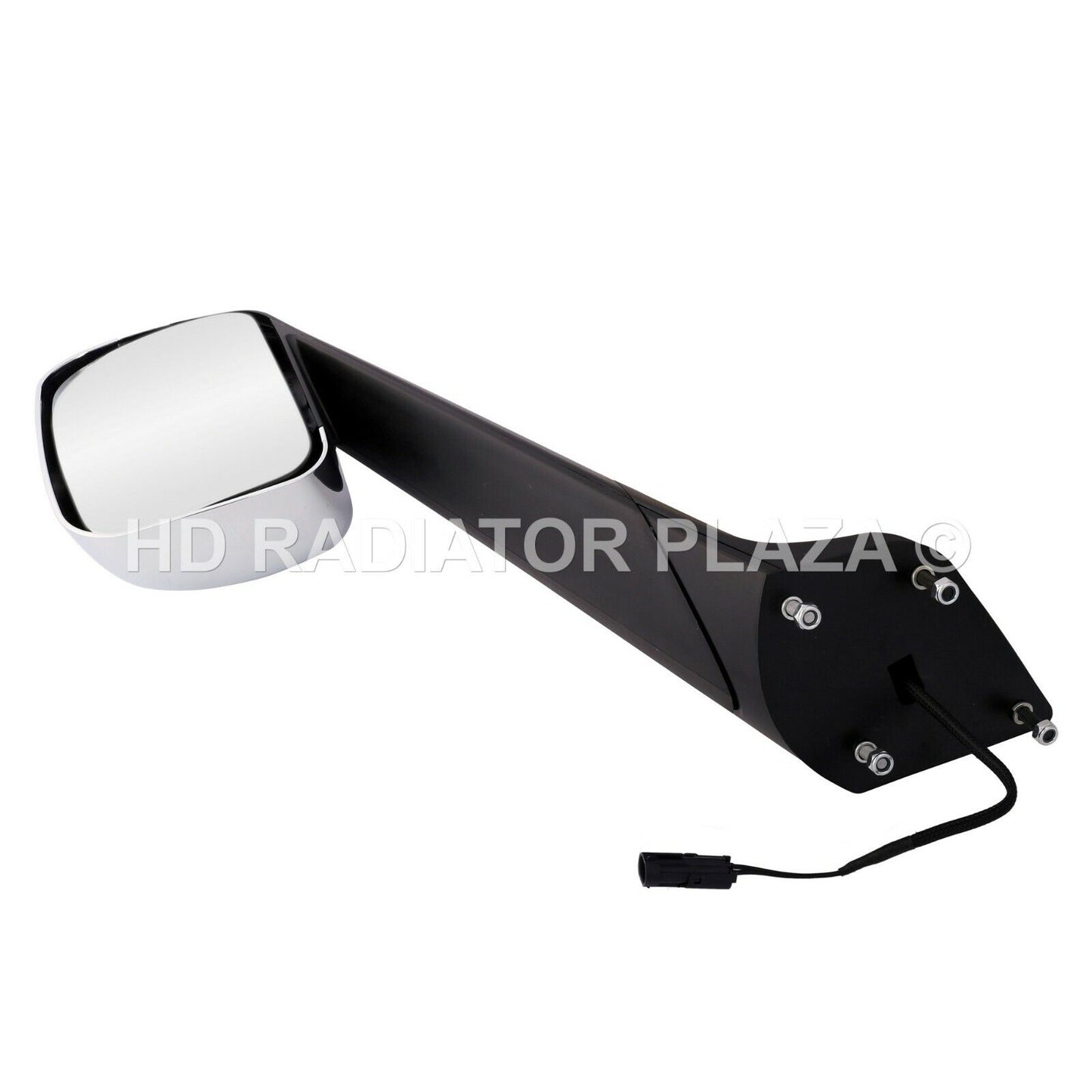 Chrome Hood Mirror Right Passenger Side Assembly For 18-22 Freightliner Cascadia