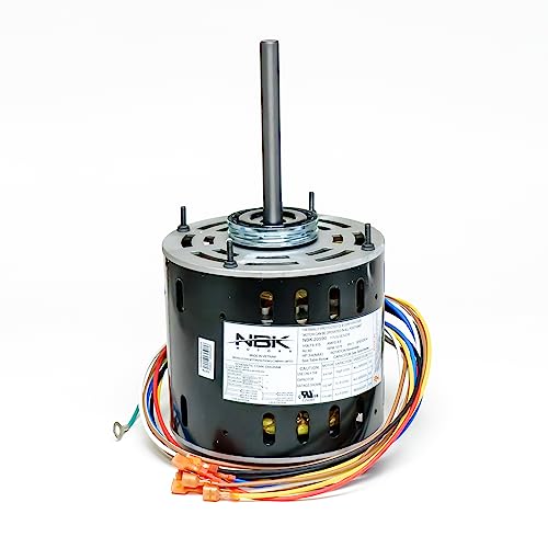 20590 Motor de soplador de aire para horno 1/5-1/2-3/4 HP 1075 RPM 115 voltios reemplazo para 5470 4 velocidades