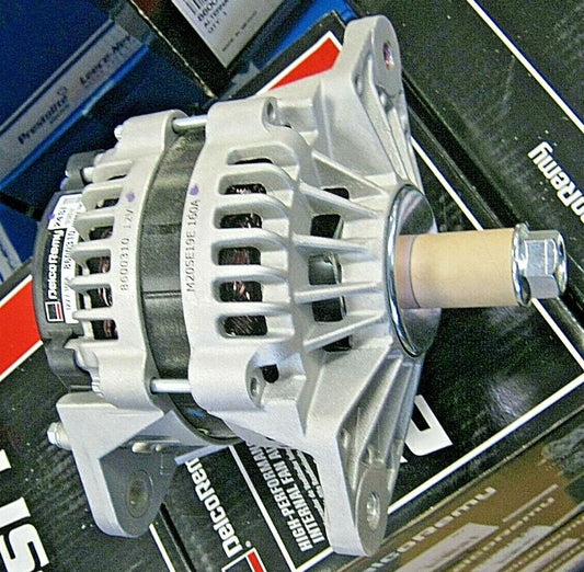 DELCO REMY 8600310 ALTERNATOR 12V 160A 24SI, J180 HINGE MOUNT