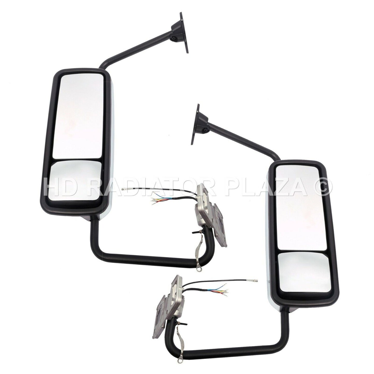 Chrome Mirror Left+Right Side Power Heated Set For 02-13 Columbia 01-10 Coronado
