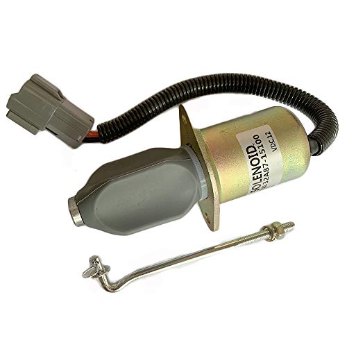 Válvula solenoide de parada de 12 V 32A87-15100 32A87-06100 1752ES para Mitsubishi S4S-Z1DT61ES