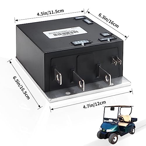 73326G02 350A / 36V PDS Controlador de derivación Reemplazo EZGO 73326-G02 Controlador ITS / 350A / 36V Compatible con Carros de Golf TXT EZGO Año 2000 - 2009