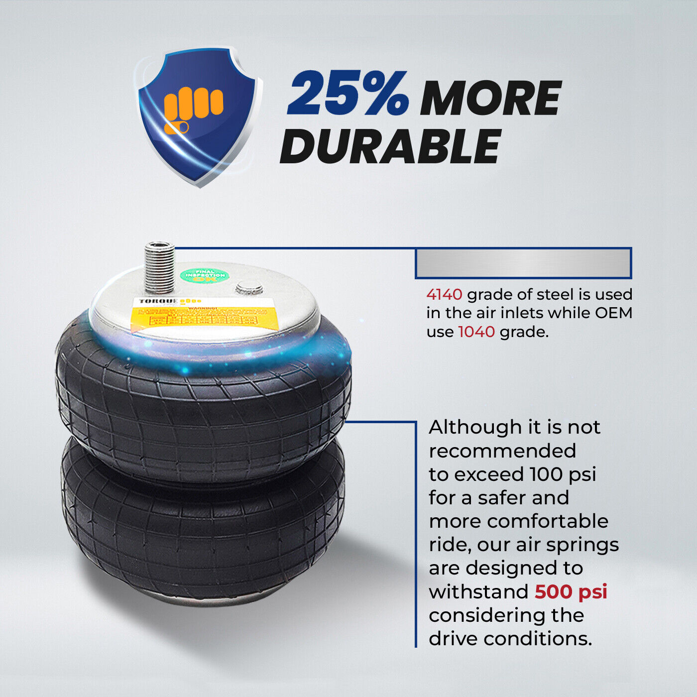 Airbag Air Bag Suspension Kit for 1995-2004 Toyota Tacoma 4WD and Prerunner 2WD