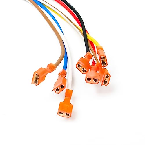 20590 Motor de soplador de aire para horno 1/5-1/2-3/4 HP 1075 RPM 115 voltios reemplazo para 5470 4 velocidades
