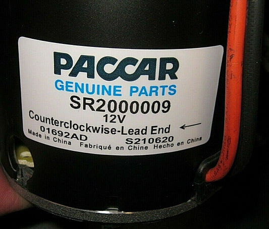 GENUINE PACCAR PART ~ OEM ~ 12v DOUBLE SHAFT BLOWER MOTOR ~ SR2000009