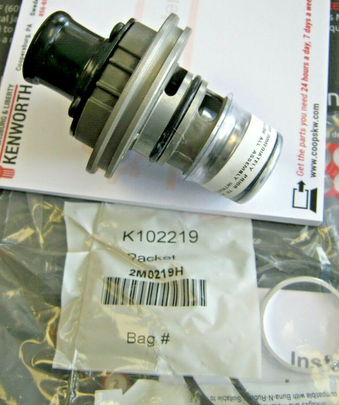GENUINE BENDIX AD-IP & AD-IS REPLACEMENT PURGE VALVE ASSEMBLY KIT ~ K022105